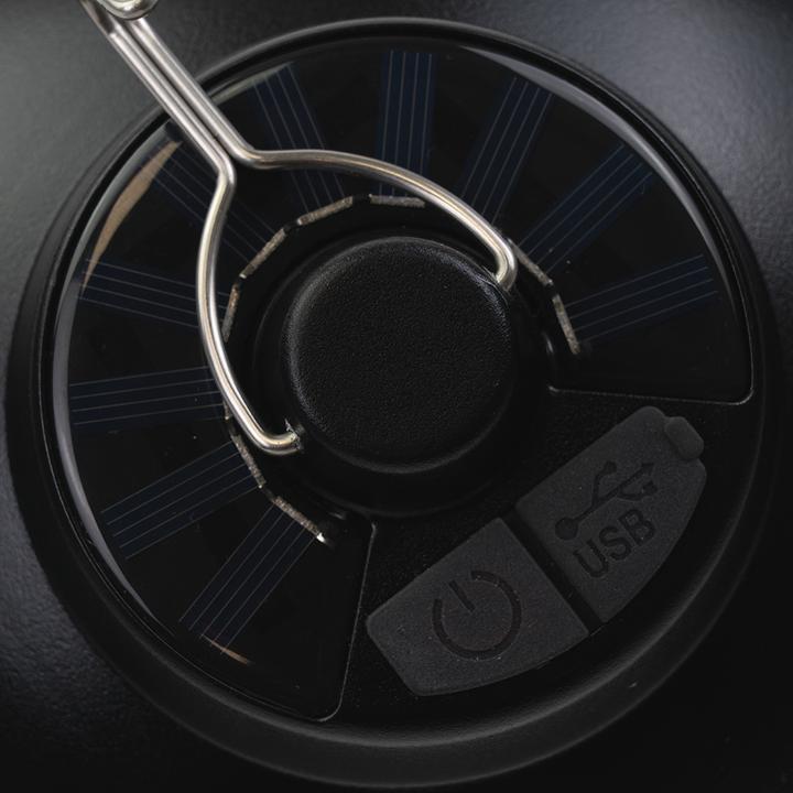 Produktbild Luxula Hängeleuchte Solar/USB-C, 200lm, 3000K, dimmbar, IP54 (200 lm, IP54)