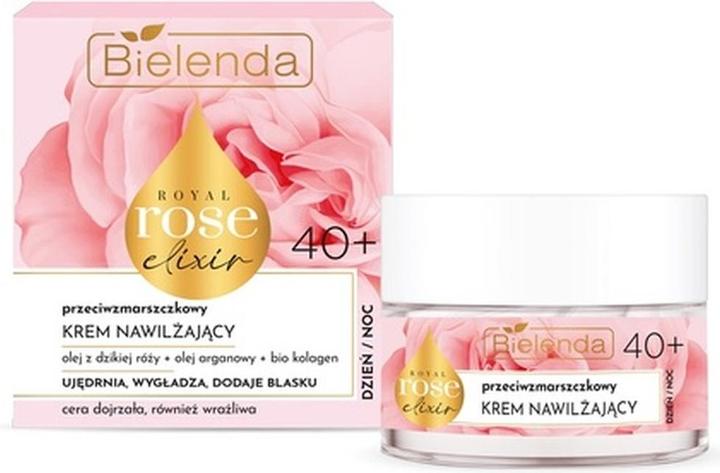 Immagine prodotto Bielenda Royal Rose Elixir Crema Viso Antirughe Giorno/Notte 40+ 50ml (50 ml)