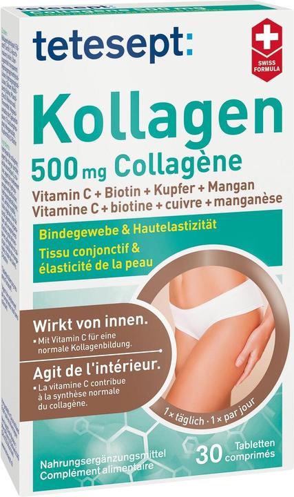 Produktbild Tetesept Kollagen (30 Stk., Tabletten, 150 g)