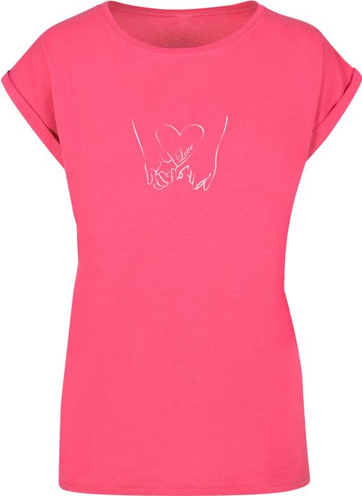 Produktbild Merchcode Ladies Love 2 Extended Shoulder Tee - 113379 (M)