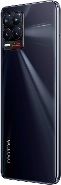 Produktbild realme 8 DualSim 8 GB Ram / 128 GB Rom (128 GB, Punk Black, 6.40", Dual SIM + SD, 4G)