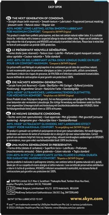 Produktbild Skyn 2er-Pack Extra Lubricated (20 Stk.)