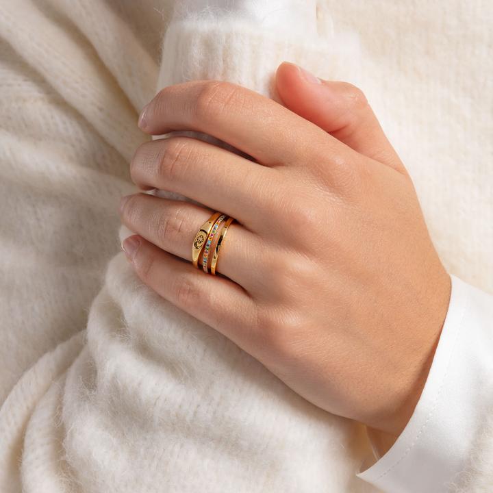 Image du produit Thomas Sabo Bague étoile or (60, Argent 925)