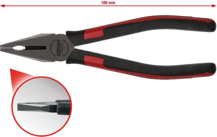 Immagine prodotto KS Tools Pinza combinata SlimPOWER (160 mm)