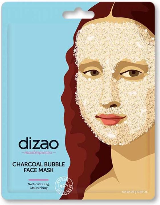 Actual product image Dizao Charcoal Bubble Mask