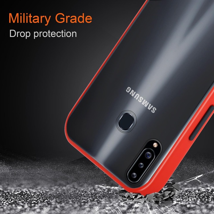 Produktbild Cadorabo Hybrid Matt Cover (Samsung Galaxy A20s)