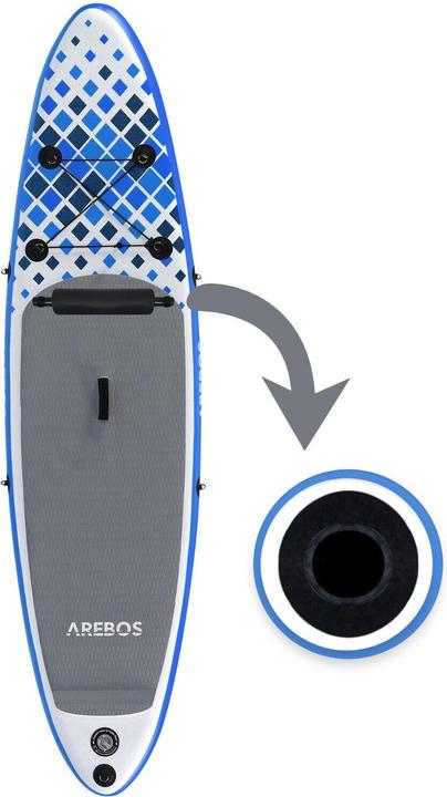 Actual product image Arebos Footrest for SUP board