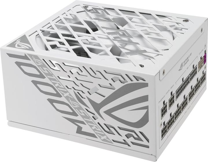 Immagine prodotto ASUS ROG Strix 1000P White Gaming Netzteil, 80+ Platinum, Modular, 135 mm Lüfter (1000 W)
