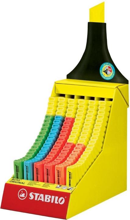 Produktbild STABILO Textmarker BOSS ORIGINAL, 120er Karton-Display (120 x)