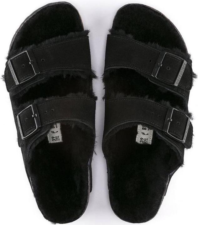 Actual product image Birkenstock Arizona suede lambskin normal - 63243 (41)