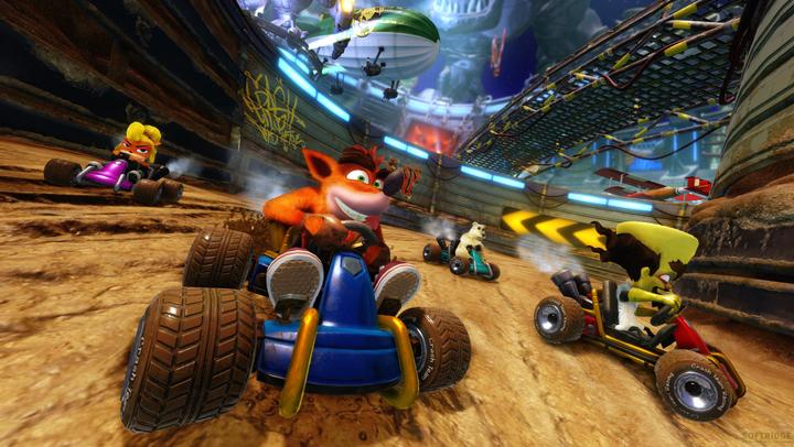 Actual product image Activision Crash Team Racing: Nitro Fueled (PS4, DE)