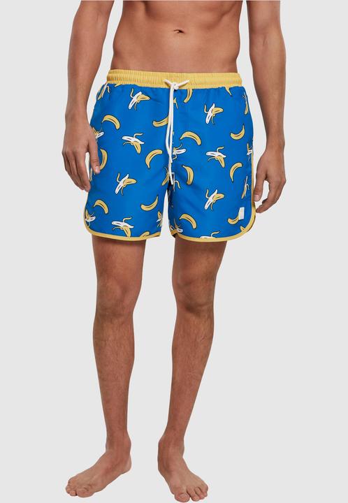 Produktbild Urban Classics Pattern Retro Swim Shorts (L, S)