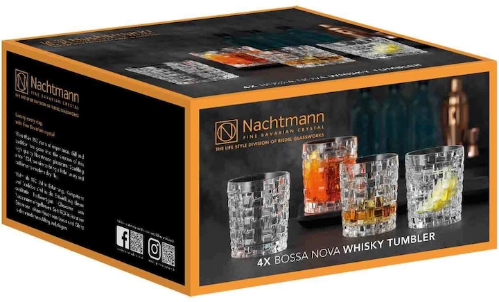 Image du produit Nachtmann Verres à whisky Bossa Nova (3.30 dl, 4 x, Verre à whisky)