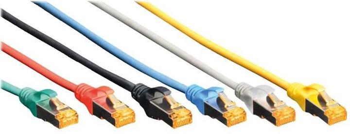 Immagine prodotto Digitus CAT6A S-FTP Patchk.,0,5m, blu (S/FTP, CAT6a, 0.50 m)