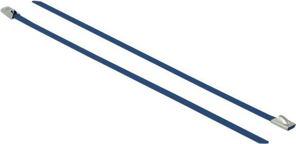 Image du produit Delock Colliers de serrage en acier inoxydable 200x4,6 10 pcs. (Serre-câbles métalliques, 200 mm, 10 pcs)