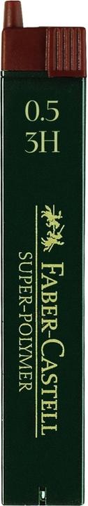 Produktbild Faber-Castell Feinminen SUPER-POLYMER (12 Stück, Schwarz, 0.50 mm)