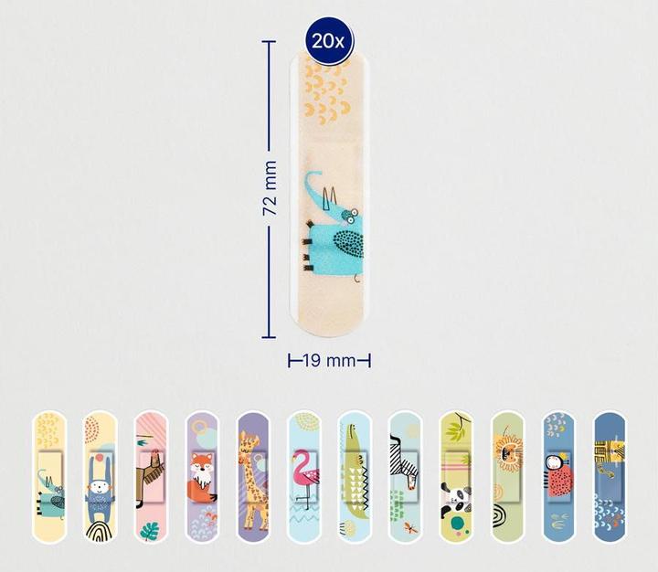 Image du produit Hansaplast Animals (20 x)