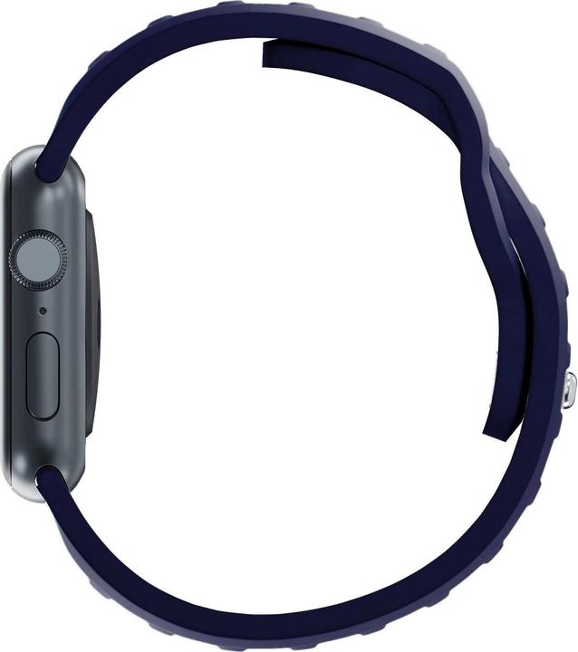 Produktbild 3MK Silicone Watch Strap granatowy/ocean blue dla Apple Watch 42/44/45/49mm (Edelstahl, Silicone)