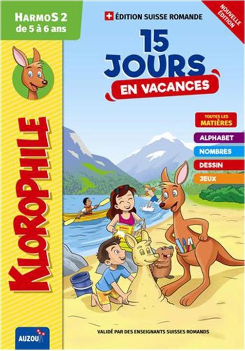 Produktbild Klorophile 15 jours en vacances HarmoS 2 (Französisch, Collectif, 2022)
