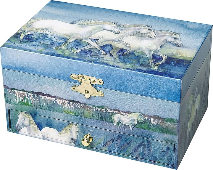 Actual product image Trousselier Music Box Horses