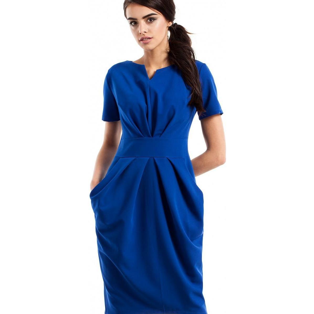 Made of Emotion, Damen, Kleider, Alltagskleid Moe, Blau, (S)