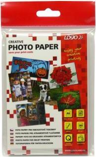 Logo Fotopapier für A6-Drucker (16720) (260 g/m², A6, 20 Stk.)