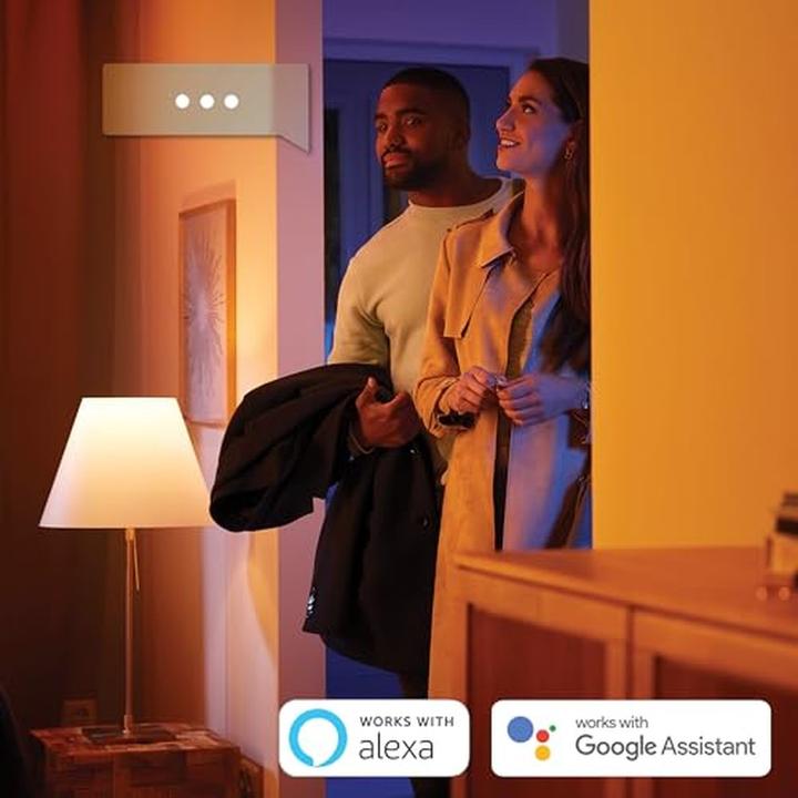 Image du produit Philips Hue White & Color Ambiance E14 Lot de deux lustres (E14, 5.10 W, 470 lm, 2 x, F)
