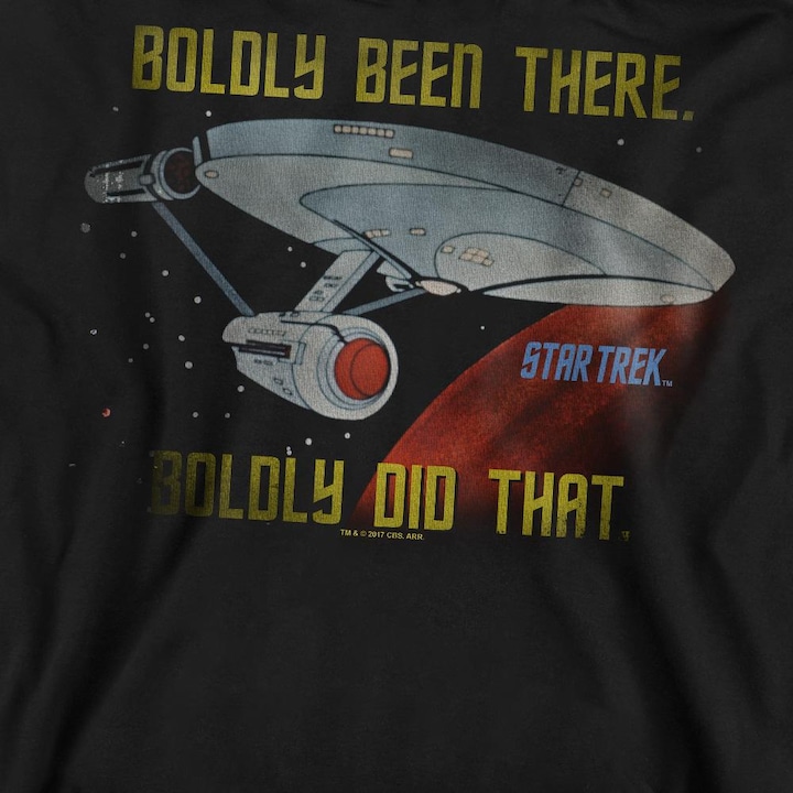 Actual product image Unisex Adult Boldly Did That Sweatshirt (L)