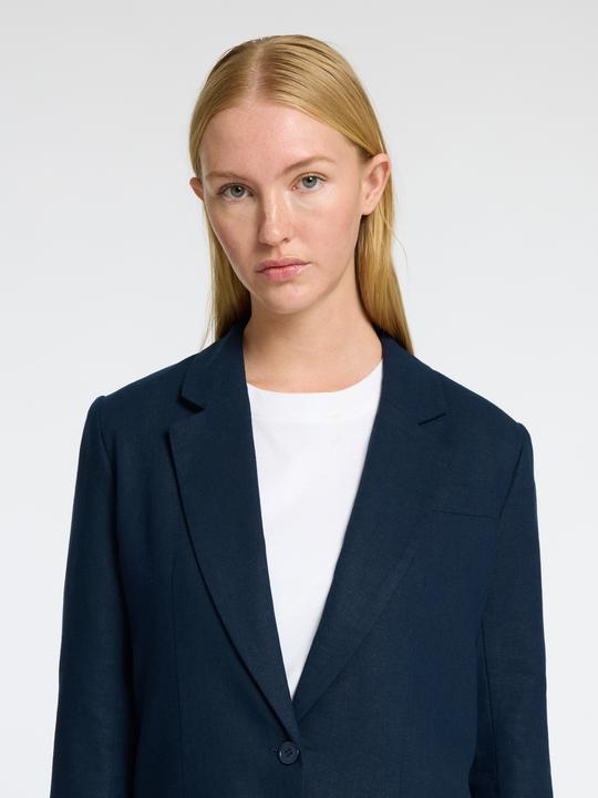 Actual product image Selected Relaxed Fit Einreihiger Blazer (42)