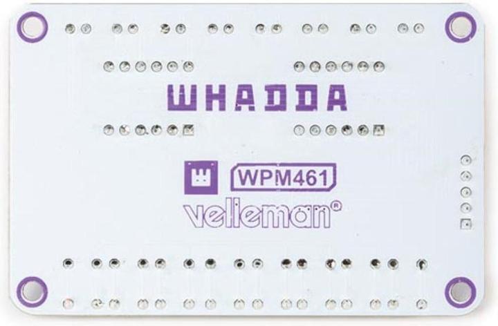 Actual product image Whadda Button and display module with TM1638 chip
