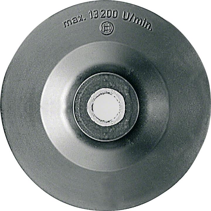 Actual product image Bosch Professional Zubehör PRO Backing Pad soft, 115 mm, M14, soft (P60)