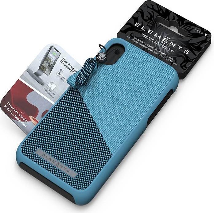 Image du produit Nordic Elements Freja anglais - Housse iPhone Xs Max (pétrole) (Apple iPhone XS Max)