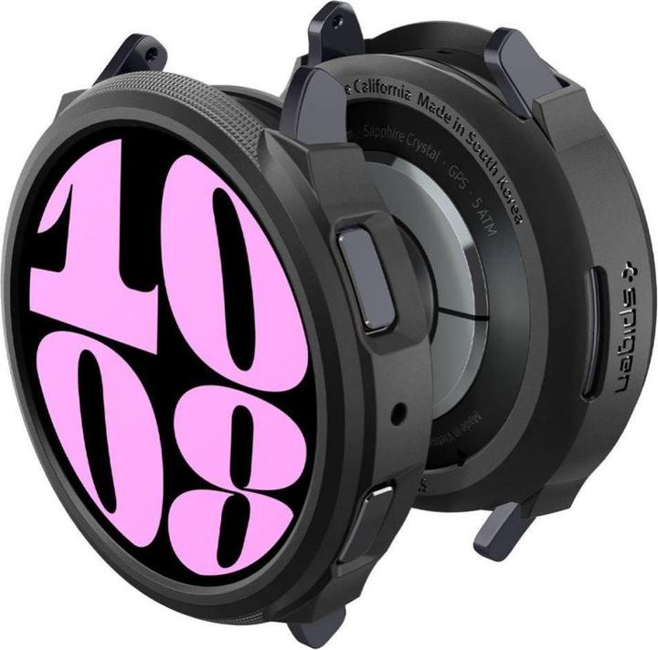 Actual product image Spigen Liquid Air Samsung Galaxy Watch 6 40 mm czarny/matte black ACS06393