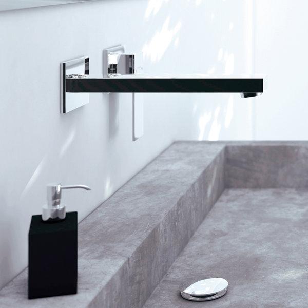 Actual product image Steinberg 160 series basin mixer, ready-mounted set, concealed, projection 205 mm, 16018143