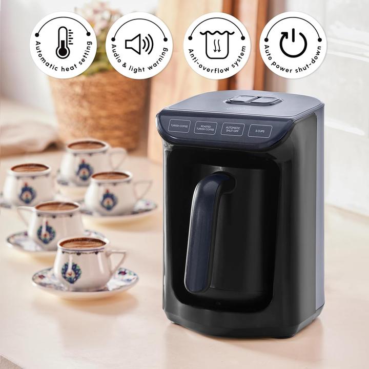 Produktbild Karaca Hat?r Roast Tuerkische Kaffeemaschine Schwarz