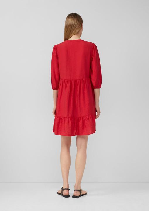 Image du produit S.Oliver Kleid Strukturiertes Kleid aus Viskosemix mit Eingrifftaschen (42)