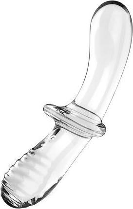 Produktbild Satisfyer Doppel Kristall Dildo Transparent