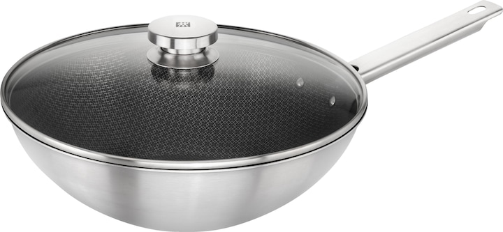 Produktbild Zwilling Wok 'Joy Plus' (30 cm, Wok Pfanne, Edelstahl)