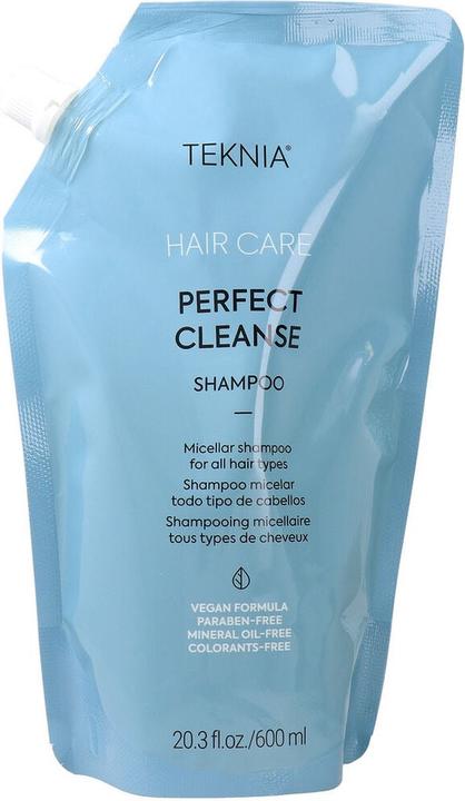 Actual product image Lakmé LAKME Teknia Perfect Cleanse Refill Pouch (600 ml, Liquid shampoo)