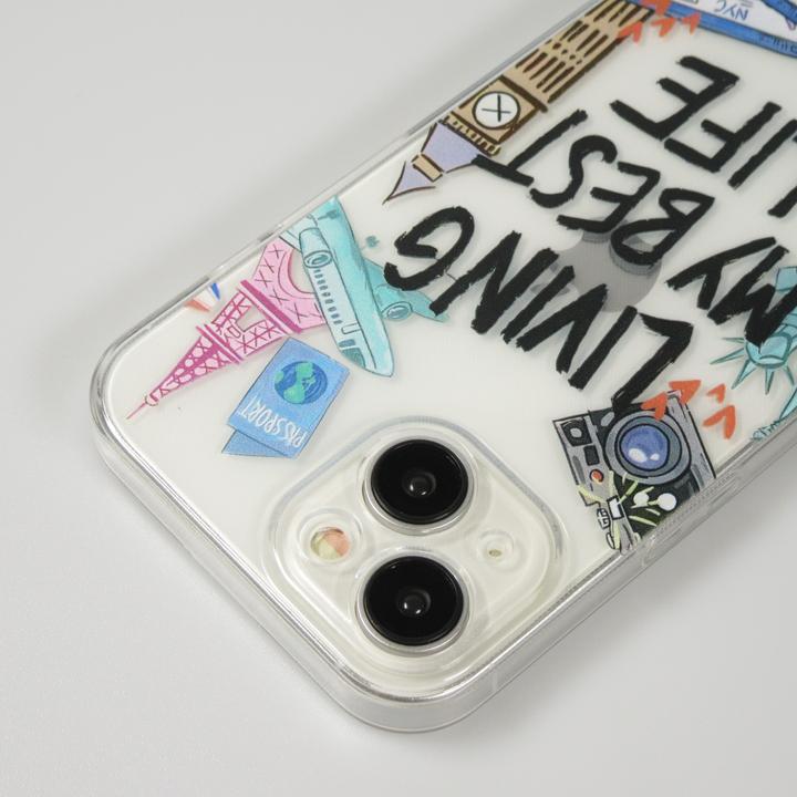 Produktbild PhoneLook Hülle es Silikon Cover Living my best Life (Apple iPhone 14)