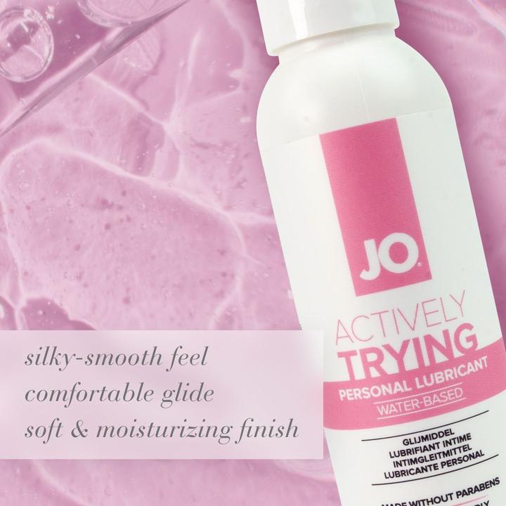 Actual product image System JO Actively Trying Active Desire to Have Children Lubricant 120ml for Conception (120 ml)