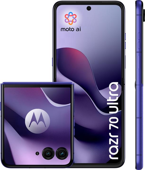 Produktbild Motorola Razr 70 Ultra 7inch 16GB 512GB (512 GB, PANTONE Orient Blue, 6.96", Dual SIM, 5G)