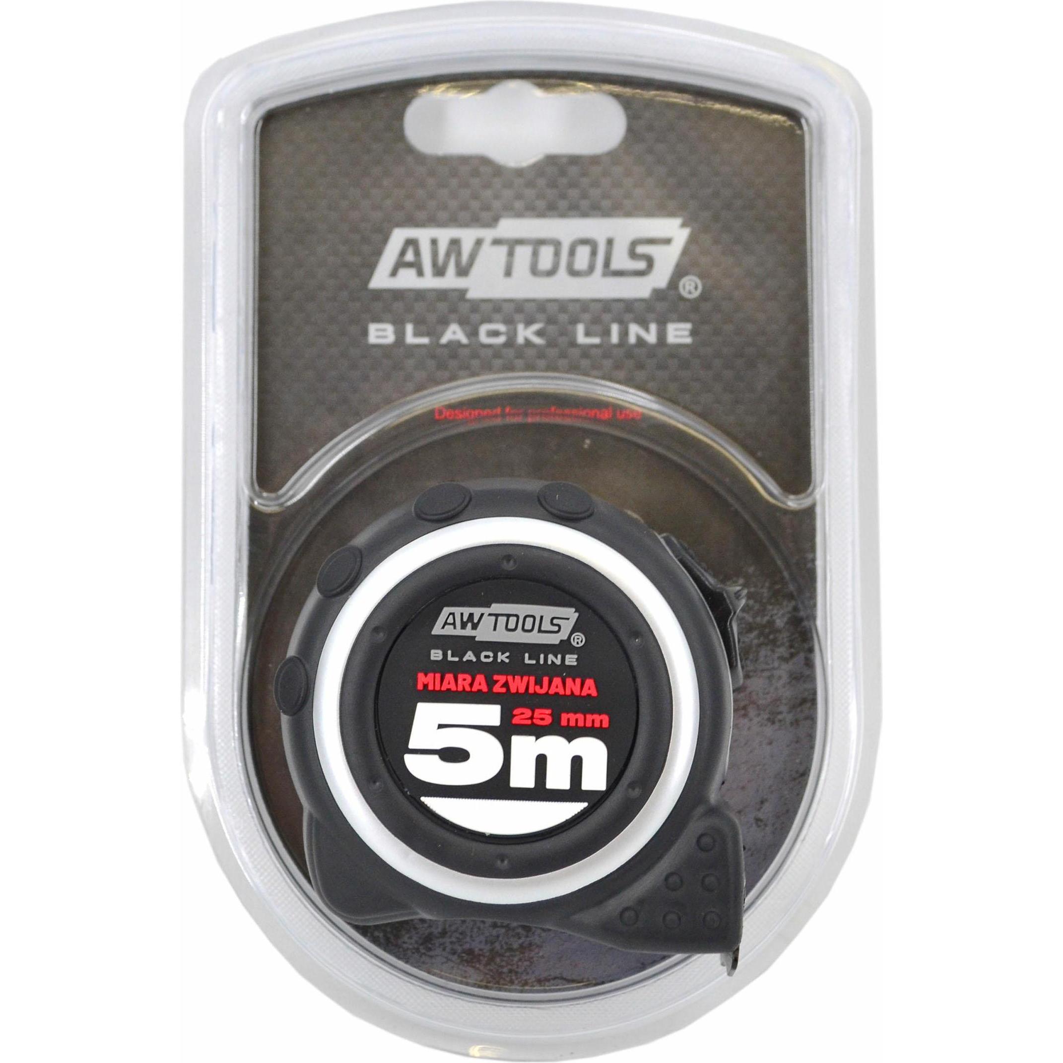 Awtools, Strumento di misurazione della lunghezza, MIARA ZWIJANA GUMOWA TPR 5m/ 25mm (5 m)