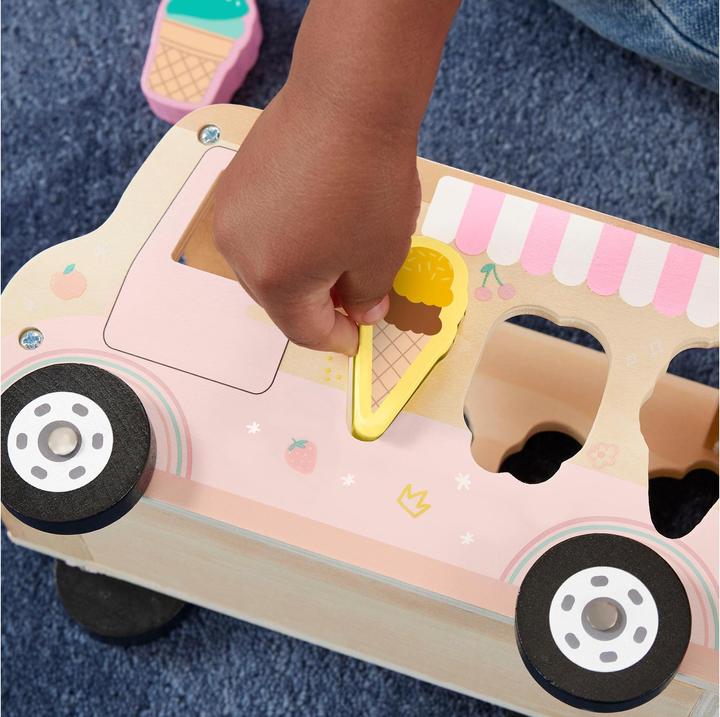 Produktbild Fisher-Price ZuckersÃ¼ÃŸer Holz-Eiswagen