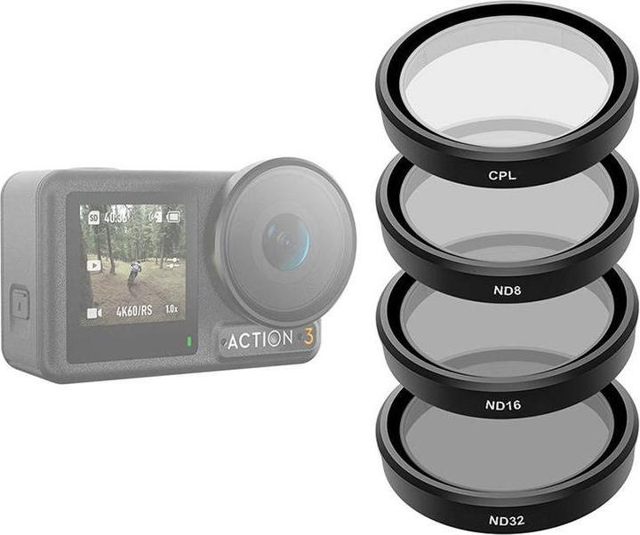 Productafbeelding Telesin Circulaire polarisator & ND-filterset (Osmo Actie 3, Osmo Actie 4)