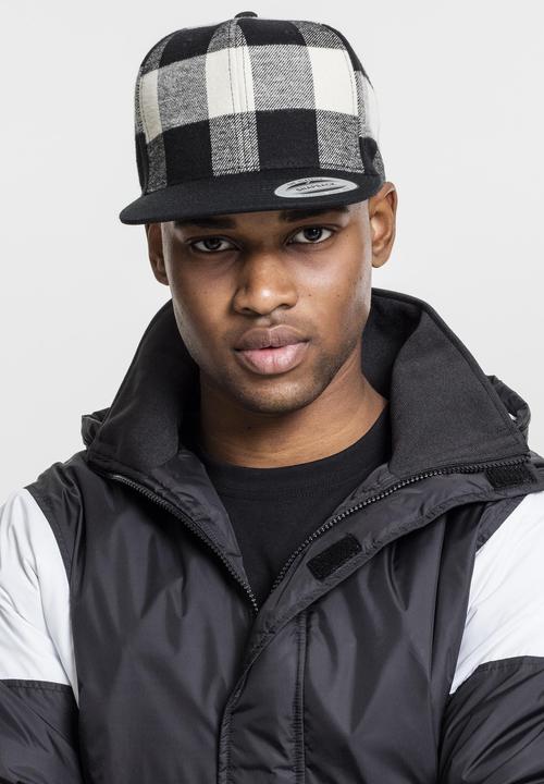 Produktbild Flexfit Checked Flanell Snapback (One Size)