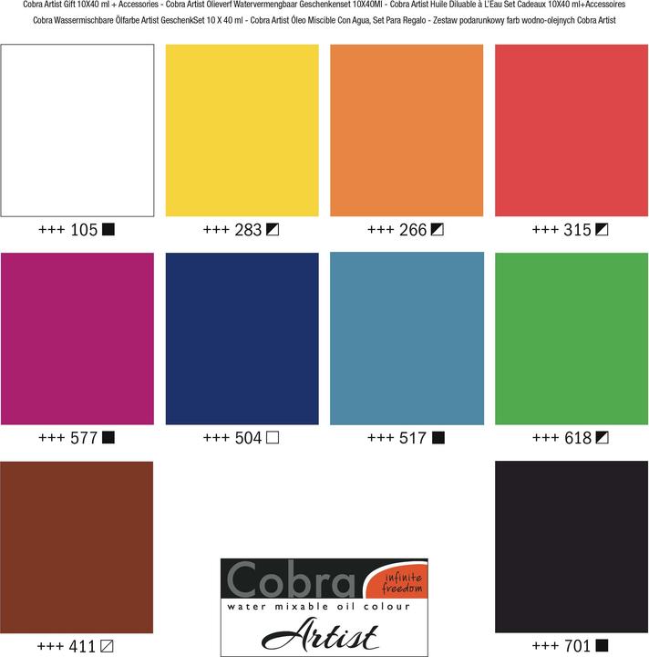 Immagine prodotto Cobra Oelfarbe (40 ml)