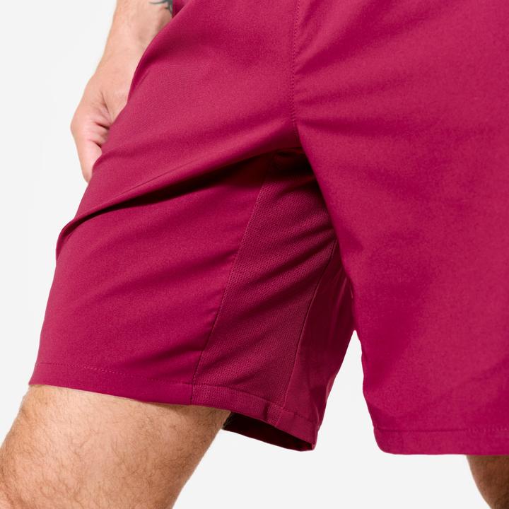 Produktbild Domyos Shorts Herren atmungsaktiv Reissverschlusstaschen - violett (XXL)