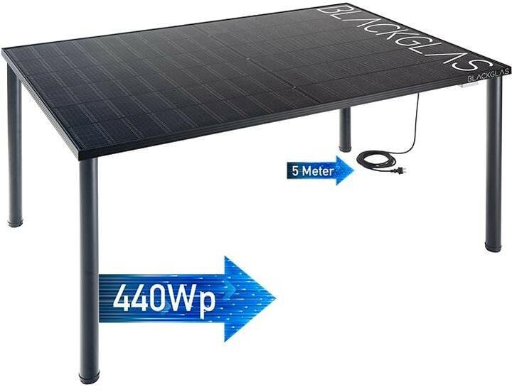 Blackglas Solartisch ECOfix 440 Wp (440 W)