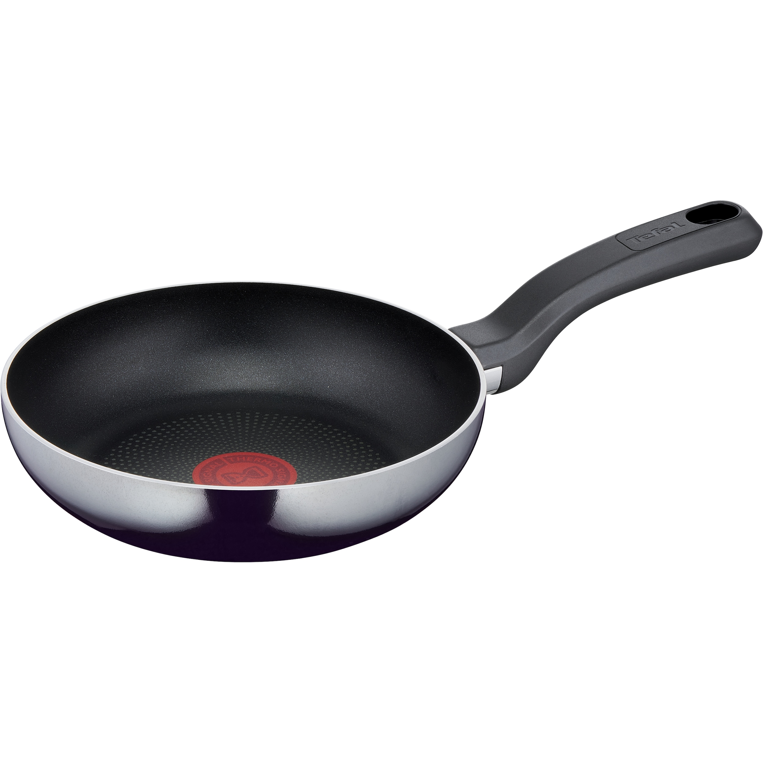 Tefal Resist, Pfanne + Kochtopf, Schwarz